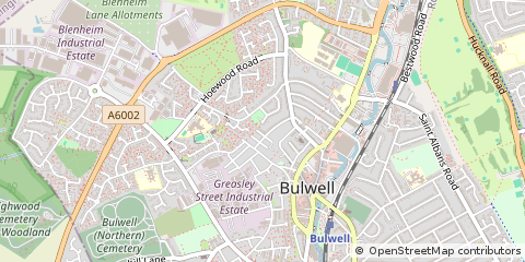 Map of Nottingham