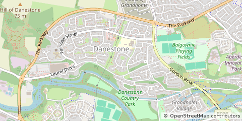 Map of Aberdeen