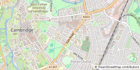 Map of Cambridge