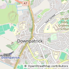 Map of Downpatrick