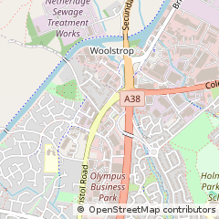 Map of Gloucester, Gloucestershire