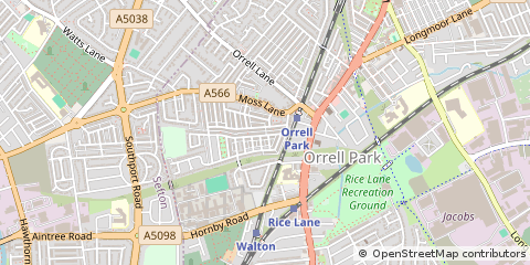 Map of Merseyside