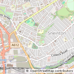 Map of Nottingham