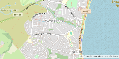 Map of Swansea