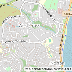 Map of Swansea