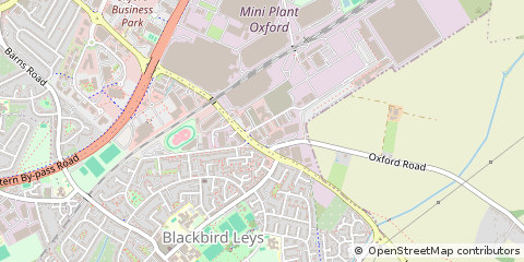Map of Oxford