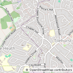 Map of Reading, Berkshire