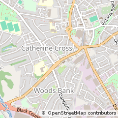 Map of Wednesbury, West Midlands