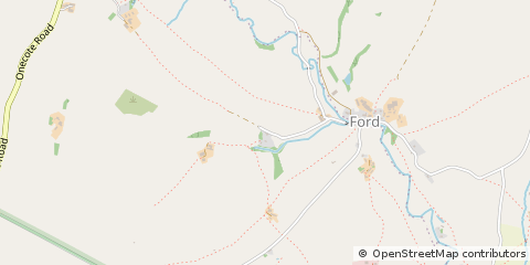 Map of Ford, Leek