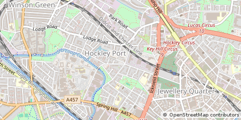 Map of Birmingham