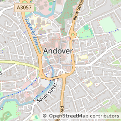Map of Andover