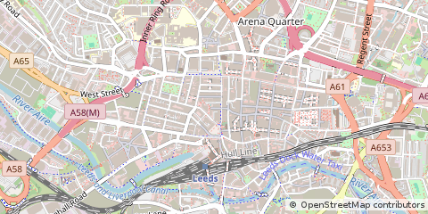 Map of Leeds