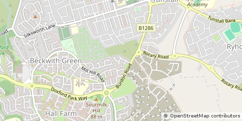 Map of Sunderland