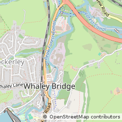Map of High Peak, Derbyshire