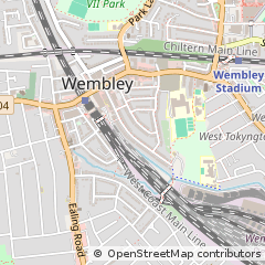 Map of Wembley