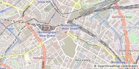 Map of Birmingham