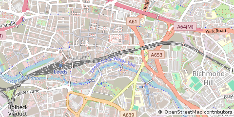Map of Leeds