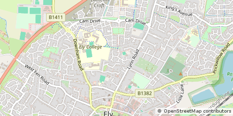 Map of ELY