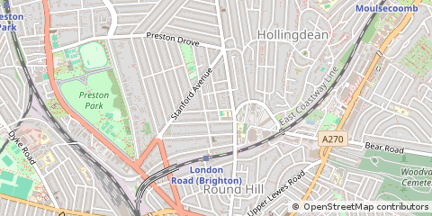 Map of Brighton