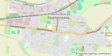 Map of Featherstone