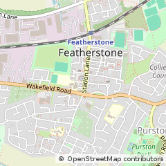 Map of Featherstone