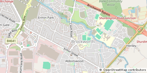 Map of Gloucester, Gloucestershire