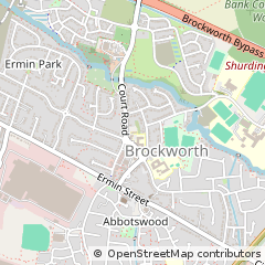 Map of Gloucester, Gloucestershire