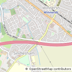 Map of Wokingham