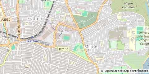 Map of Southsea