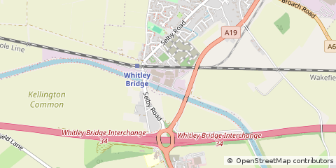 Map of Goole, East Yorkshire