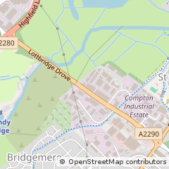 Map of Eastbourne, East Sussex