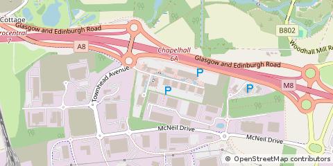 Map of Motherwell