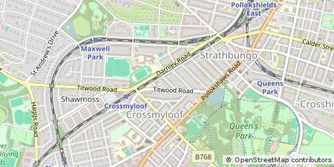 Map of Glasgow