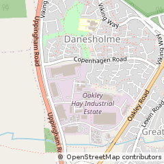 Map of Corby