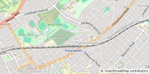 Map of Bournemouth