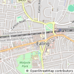 Map of Ealing