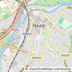 Map of Neath