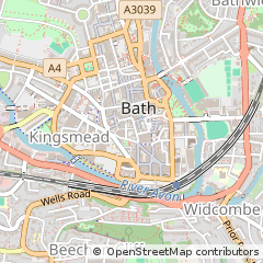 Map of Bath