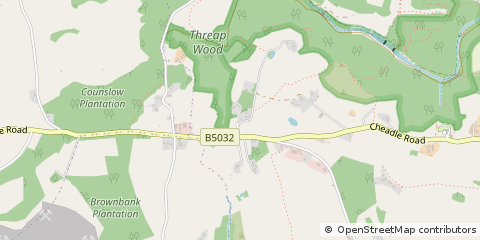 Map of Stoke-on-Trent, Staffordshire