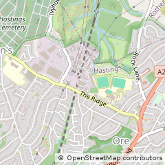 Map of Hastings