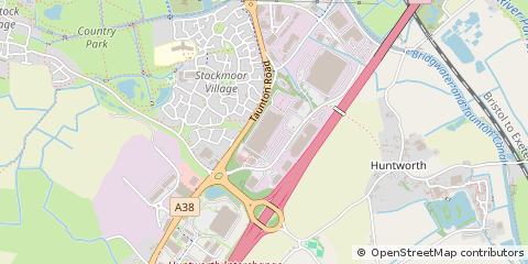 Map of Somerset