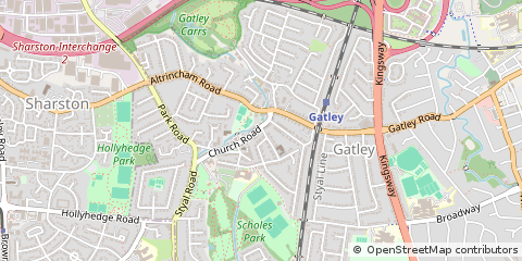 Map of Cheadle