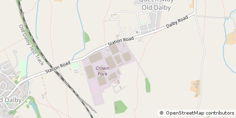Map of Melton Mowbray
