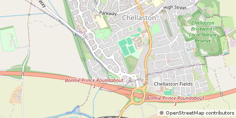 Map of Derby