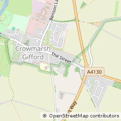 Map of Wallingford, Oxfordshire