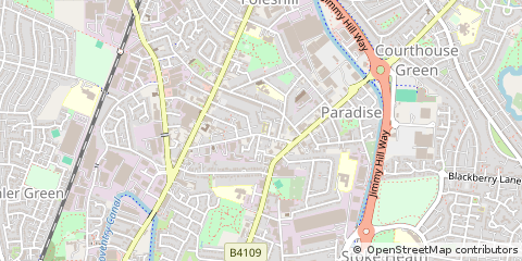 Map of Coventry, West Midlands