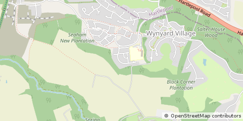 Map of Billingham
