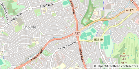 Map of Bristol