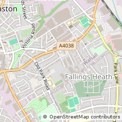 Map of Wednesbury, West Midlands