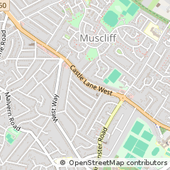 Map of Bournemouth